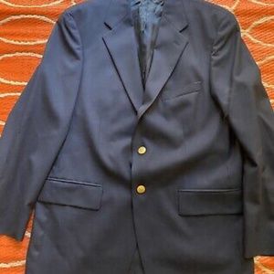 navy blue RALPH LAUREN CHAPS blazer jacket sport s